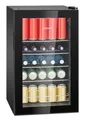 Bomann® Getränkekühlschrank | 63 Liter | stufenlos regelbar +3–10°C | Flaschenkühlschrank mit Glastür, 4 Ablagen & LED-Beleuchtung | leise, energieeffizient & kompakt | für Flaschen & Dosen | KSG 7287