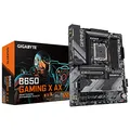 Gigabyte B650 Gaming X AX Motherboard – unterstützt AMD Ryzen 7000 Prozessoren, direkte 8 + 2 + 1 Phasen, 4 x SMD-DIMMs, 3 x PCIe 4.0 x4 M.2-Anschlüsse, DP, HDMI, Front-USB-C 20 GB, WLAN 6E