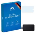 atFoliX Schutzfolie kompatibel mit Shift Crypto BitBox02 Folie, ultraklare FX Displayschutzfolie (3X)