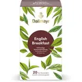 Dallmayr Tee English Breakfast, Schwarzer Tee, 50 g, 20 Pyramidenbeutel