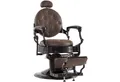 Barberpub Stuhl Barberpub hydraulischer Friseurstuhl 3849, 52 × 52 × 112 cm, Friseursessel mit Retro/ Vintage Stil