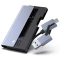 BENFEI M.2 NVME SATA SSD Geh?use, 10 Gbit/s USB Typ-C/Typ-A