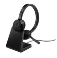Jabra Evolve 65 TE - Bluetooth, USB-A - schnurloses Stereo Headset zertifiziert für UC-Platformen | mit Workstation