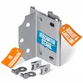 bellissa Anbauwinkel für Gabionen - 98127 - Montage-Winkel für Gabionenkörbe - 4,5 x 9,2 cm