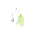 Strike King Micro-King Spinnerbait – Silver Colorado Blade, Unisex-Erwachsene, Strike King MC-93 Micro-King Spinner Bait, Chartreuse Head Chartreuse/Lime Skirt, Gelbgrün, 1/16-Ounce