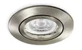 LICHT DISCOUNT LED Einbaustrahler 68mm Alu gebürstet | LED Decken Spots inkl. GU10 Fassung 230V | Schwenkbare Einbauleuchte Neutralweiß 5,5W 4100K | Decken-Einbauspots