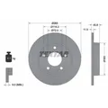 TEXTAR 2x Bremsscheibe hinten Ø265 mm Voll für Mazda 3 BK 1.6 1.4 BL 2.0 MZR