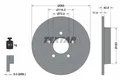 2x Bremsscheibe Hinterachse für MAZDA 3 Stufenheck