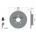 2x Bremsscheibe TEXTAR 92130500 passend für MAZDA MITSUBISHI MAZDA (CHANGAN)