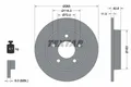 TEXTAR 92130500 Bremsscheibe für HAIMA (FAW),MAZDA,MAZDA (CHANGAN)