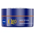 NIVEA Q10 Energy Recharging Night Cream, Night cream, Women, Universal skin, Face, Anti-dullness, An (50 ml, Nachtcreme) (4005900777263)