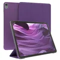 EAZY CASE - Schutzhülle für iPad Air 4 / Air 5 Hülle 10,9" Smart Cover Tablet Case Smartcase zum Aufstellen Klapphülle mit Standfunktion Sleep Wake Up Funktion Tasche Kunstleder Etui Lila