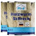 Holzwurm-Schreck farblos 5l / Effektiver Holzschutz Innen & Außen Holzwürmer & Holzbohrkäfer