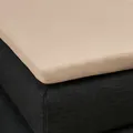 Formesse Topper Spannbettlaken Bella Gracia La Piccola 90x200 cm | champignon - beige