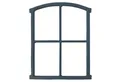 Aubaho Dekoobjekt Fenster grau Stallfenster Eisenfenster Scheunenfenster Eisen 64cm Anti