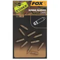 Fox Edges Camo Ronnie Sleeves - 10 Gummitubes, Gummischläuche für die Montage an Karpfenhaken, Angelzubehör fürs Karpfenangeln