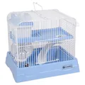 Flamingo Hamsterkäfig/Nagerkäfig Dinky blau, NEU