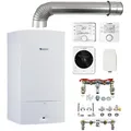 BOSCH/Junkers Gas-Heizwertkombitherme CerastarComfort ZWR 18-7 KE 23 Erdgas E/H, mit CW 400, ohne Anschlüsse, ohne Abgassystem