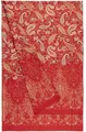 Bassetti MONNALISA Foulard aus 100% Baumwolle in der Farbe Rot R1, Maße: 180x270 cm - 9333351