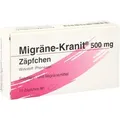 Migräne-Kranit 500mg Zäpfchen 10 ST