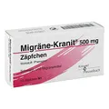 MIGRÄNE KRANIT 500 mg Zäpfchen 10 St