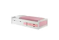 IDIMEX Funktionsbett ANDREA, Bett mit Stauraum Kinderbett Gästebett 4 Schubladen Bett 90x200 cm