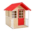 Zwerkules Kinder Spielhaus Lolla Holz Gartenhaus FSC Zertifiziert mit Veranda