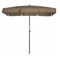 Doppler WATERPROOF III Sonnenschirm wasserdicht & höhenverstellbar greige 185 x 120cm