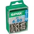 Spax - Universalschrauben 4.0 X 50 Mm Tx 20 - 25 Stk. Holzschrauben