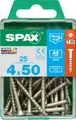 Spax Universalschrauben 4.0 x 50 mm TX 20 - 25 Stück Edelstahl