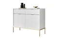 Lookway Kommode CORTADO GOLD KSZ104 mit Schubladen, Breite 104 cm