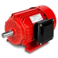 EBERTH Elektromotor 400V mit 1,5 kW Leistung, Drehstrommotor aus Aluminium, 3-Phasen, Drehzahl 2840 U/min., Stromstärke 3,4 A, Leistungsfaktor 0,95, Asynchronmotor für Einsatz in Industrie, 22 kg