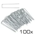 Hering Zelthering Erdanker 100 Stück Zeltnagel Erdnagel Unkrautvlies Gartenvlies