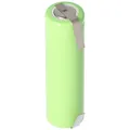 AccuCell NiMH Akku Flat Top Mignon AA 900mAh mit Lötfahne in U-Form