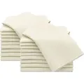 20er Set Reinigungstücher Baumwolle, 40x40 cm, naturbelassen - Naturbelassen