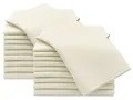ZOLLNER Geschirrtuch, (Spar-Set, 20-tlg), 40 x 40 cm, 100% Baumwolle, extrem saugfähig