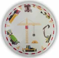 NIERMANN Deckenleuchte "Deckenschale Baustelle, Kinderlampe, Kinderzimmer", bunt (multi color), 1, Ø 36cm H: 10cm, 1 Stk., Leuchten, bruchsicherer Kunststoff, Deckenleuchte