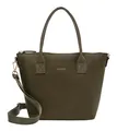 L.CREDI Pura Handbag Handtasche Umhängetasche Tasche Olive olivgrün Neu
