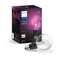Philips Hue Lightguide smarte Lampe, kleine Globe Form, G95, weißes und farbiges Licht, Bluetooth kompatibel, Sprachsteuerung mit Alexa, Apple Home & Google Assistant