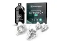 Schallwerk Gehörschutzstöpsel Strong+ Daily Ohrstöpsel dämpfen Lärm & erhalten Tonqualität, Ohrenstöpsel transparent mit Aufbewahrungsdose