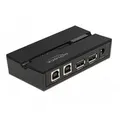 Delock USB-Umschalter für die gemeinsame Nutzung von Peripheriegeräten - 2 x USB