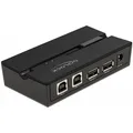 DeLOCK Delock USB 2.0 Switch f. 2 PC an 2Geräte, USB-Switch, schwarz