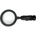 Kunzer 7LL01 Handlupe mit LED-Beleuchtung Linsengröße: (Ø) 90 mm Schwarz