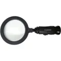 Kunzer 7LL01  Handlupe mit LED-Beleuchtung  Linsengröße: (Ø) 90 mm Schwarz