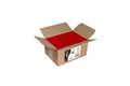 Clairefontaine 55585C - Karton mit 200 Umschläge Pollen, selbstklebend Format DL 11x22 cm 120g lose, ideal für Ihre Einladungen und Korrespondenz, Dunkelrot, 1 Pack
