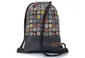 By Bers Turnbeutel Leon By Bers Turnbeutel Beutelrucksack Freizeitrucksack (Tagesrucksack für Strand Sport Festival Freizeit Alltag Einkauf aus Baumwolle Innentasche Schlüsselband), hohe Nachhaltigkeit durch aufwendige Handarbeit mit bester Baumwolle