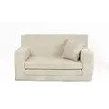 Fortisline Kindersofa, Beige, Textil, Uni, Quadratisch, 83x47x43 cm, Oeko-Tex® Standard 100, Kinder- & Jugendzimmer, Kindermöbel, Kindersitzmöbel & -tische, Kindersessel & -sofas