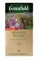GREENFIELD REVIVAL BLEND | NEU | Schwarztee | Aromatisierter Schwarzer Tee mit Salbei und Eukalyptus | 25 beutel