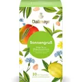 Dallmayr Tee Sonnengruß, Grüner- & Früchtetee, 50 g, 20 Pyramidenbeutel