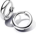 Pandora Ohrring-Set Pandora Runde Huggie-Kreolen-Ohrringe 293286C00 Ohrringe